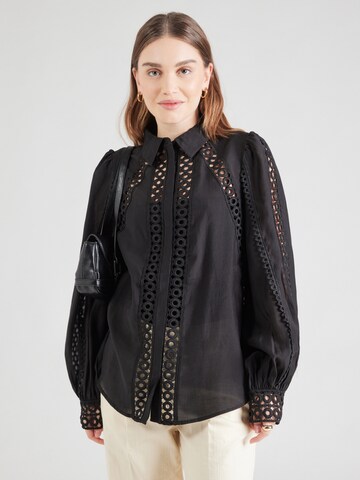 Camicia da donna 'MOLLY' di Copenhagen Muse in nero: frontale