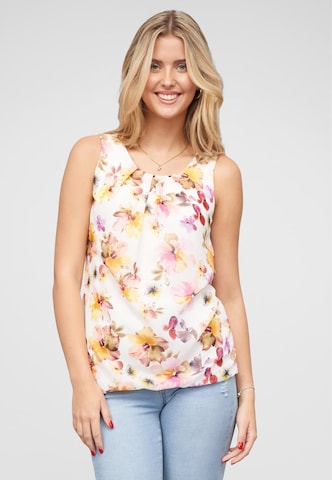 Cloud5ive Blouse in Wit: voorkant