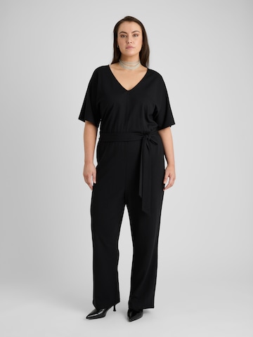 Tuta jumpsuit 'Renata' di Guido Maria Kretschmer Curvy in nero: frontale