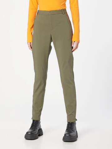 InWear Slim fit Trousers 'Vanessa' in Green: front
