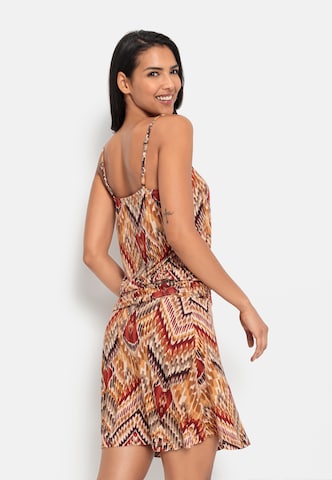 LASCANA Kleid in Braun
