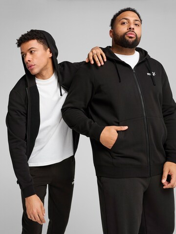 PUMA Кофта на молнии 'ESS No. 1' в Черный