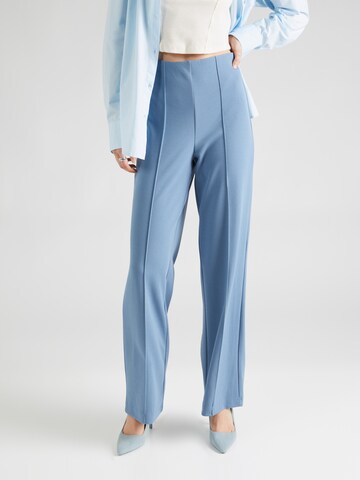 Wide leg Pantaloni con pieghe 'BECKY' di VERO MODA in blu: frontale