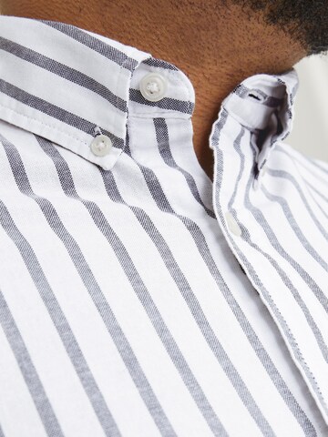 Jack & Jones Plus Regular fit Button Up Shirt 'Oxford' in Blue