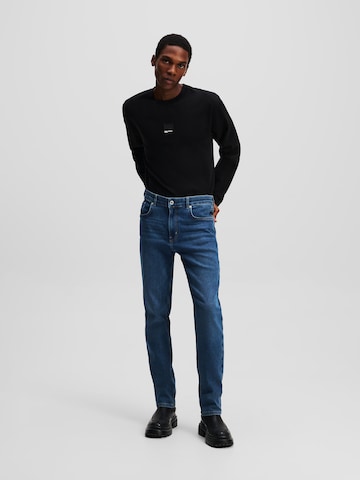 KARL LAGERFELD JEANS Slimfit Kavbojke | modra barva