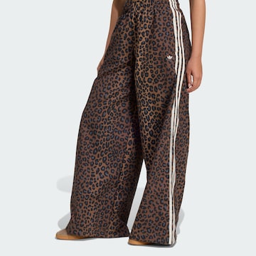 ADIDAS ORIGINALS Baggy Pants 'Firebird' in Brown: front