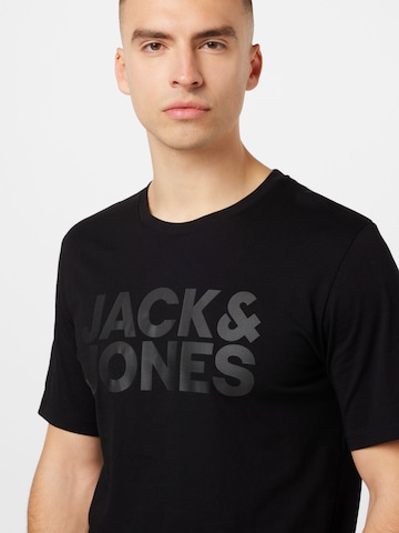 JACK & JONES - Camiseta en negro