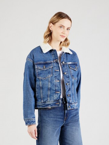 GUESS JEANS Átmeneti dzseki - kék: elől