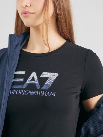 EA7 Emporio Armani T-Shirt in Schwarz