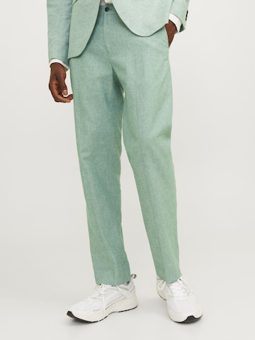 JACK & JONES Slimfit Pantalon in Groen: voorkant