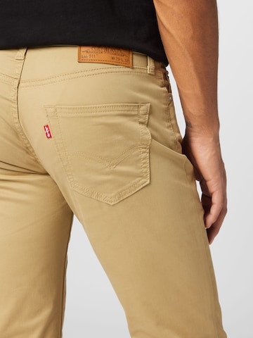 LEVI'S ® Slimfit Τζιν '511™' σε μπεζ