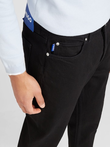 HUGO regular Jeans 'Brody' i sort