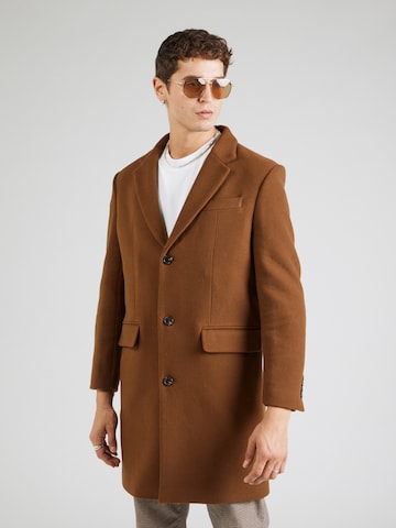 Manteau mi-saison 'SLHNew Joseph' SELECTED en marron : devant