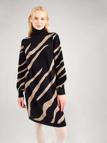 OBJECT Knit dress 'Ray' in Black: front