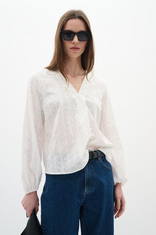InWear Blouse 'DaxiaIW' in Wit: voorkant