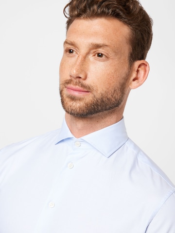 SELECTED HOMME Slim fit Business Shirt 'Ethan' in Blue