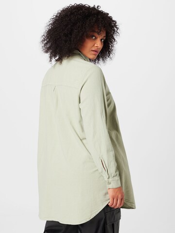 Camicia da donna 'Nana' di KAFFE CURVE in verde