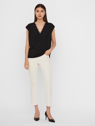 VERO MODA Shirt 'VMCarrie' in Zwart