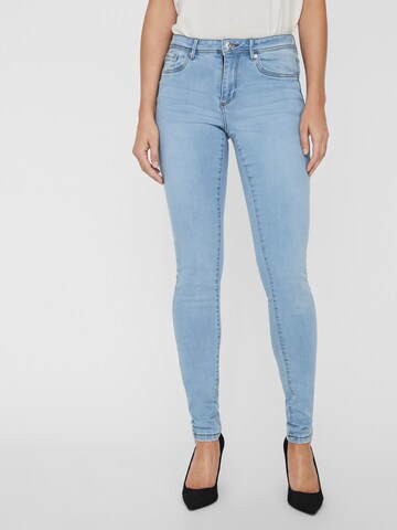VERO MODA - Skinny Vaquero 'Tanya' en azul: frente