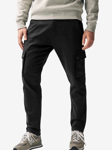 Next Tapered Cargobroek in Zwart