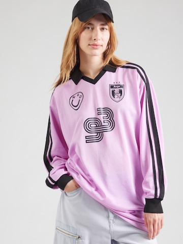 HUGO Shirt 'Delarri_B' in Pink: front