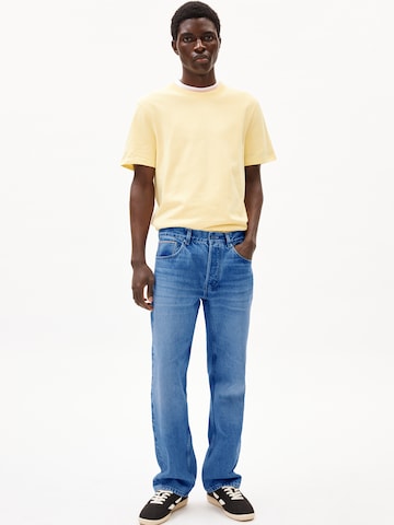 ARMEDANGELS Shirt 'Maarkos' in Yellow