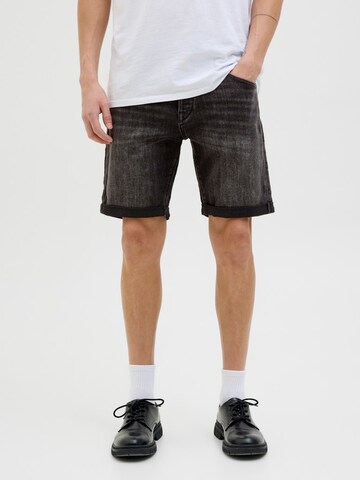 Regular Jean 'JJIRick JJFox' JACK & JONES en noir : devant