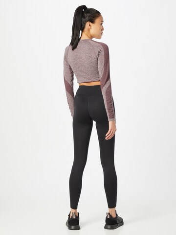 melns ASICS Šaurs Sporta bikses