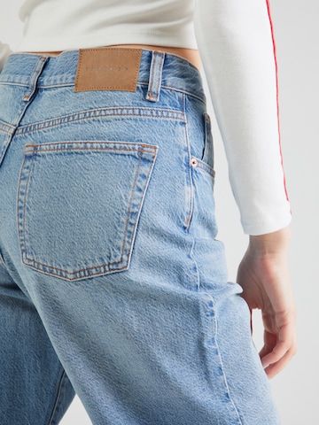 TOPSHOP Широки крачоли Дънки в синьо