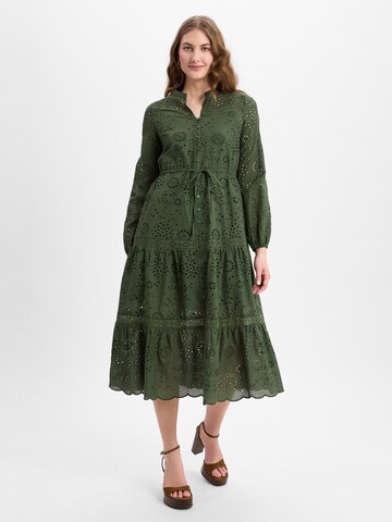 Ambiance Shirt Dress 'Ambiance' in Green: front