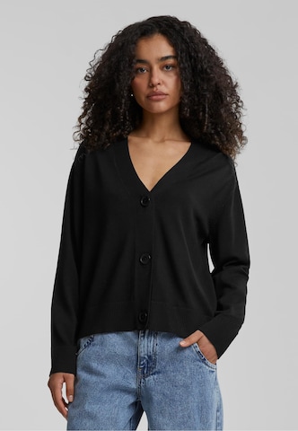 Urban Classics Knit cardigan in Black