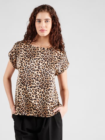 VILA - Blusa 'VIEllette' en marrón: frente