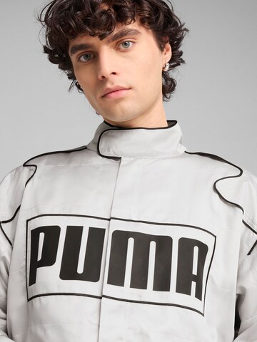 PUMA Athletic Jacket 'ARCHIVE SEASONAL' in Grey