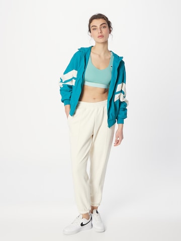 Urban Classics Демисезонная куртка 'Crinkle Batwing' в Синий
