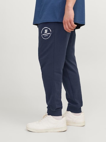 Jack & Jones Plus Tapered Byxa 'Gordon' i blå