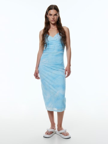 EDITED Kleid 'Yasmina' in Blau: Vorderseite