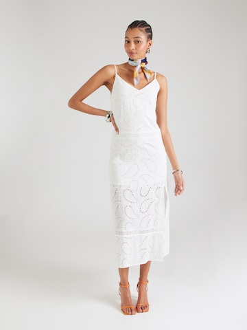 FREEMAN T. PORTER - Vestido de verano en blanco: frente
