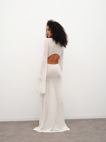 RÆRE by Lorena Rae Knitted dress 'Medea' in White