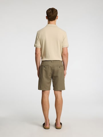 SELECTED HOMME Обычный Брюки-чинос 'SLHMILES' в Зеленый