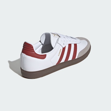 ADIDAS ORIGINALS Låg sneaker 'Samba' i vit