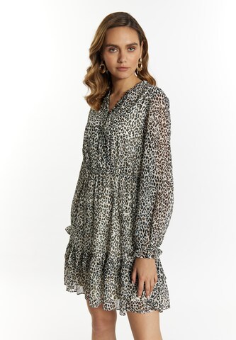 faina Kleid in Weiß: Vorderseite