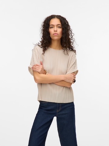 VERO MODA Bluse 'VMAURORA' in Grau: Vorderseite