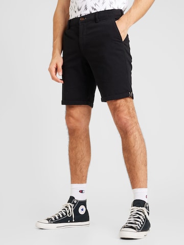JACK & JONES Regular Chino trousers 'FURY' in Blue: front
