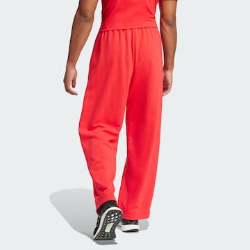 Largi Pantaloni sport 'Essentials' de la ADIDAS SPORTSWEAR pe roșu