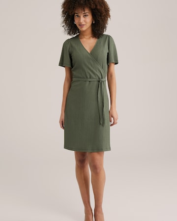 WE Fashion Zomerjurk in Groen: voorkant