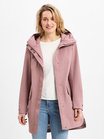 Veste fonctionnelle 'Gwen' Didriksons en rose : devant