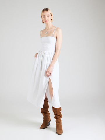 Robe d’été HOLLISTER en blanc : devant