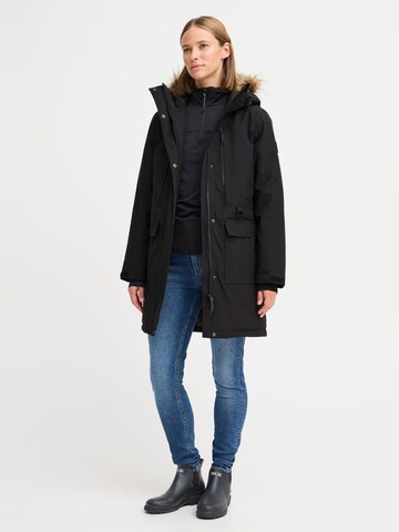 North Bend Raincoat 'Bree' in Black: front