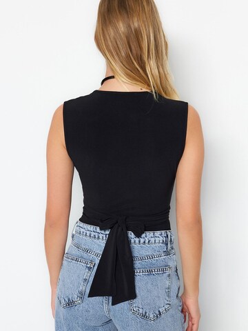 Trendyol - Camisa body em preto