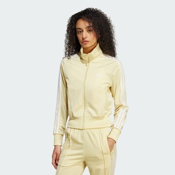Giacca di felpa 'Adicolor Classics Firebird' di ADIDAS ORIGINALS in giallo: frontale